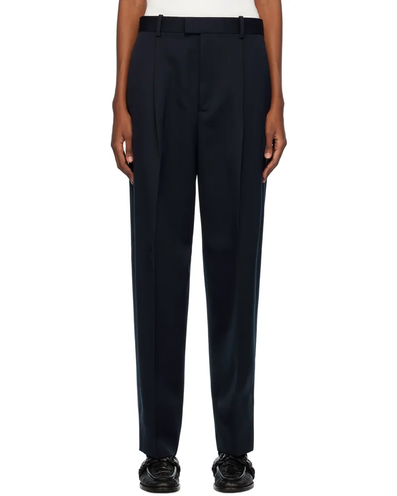 Bottega Veneta Navy Sartorial Trousers 4140