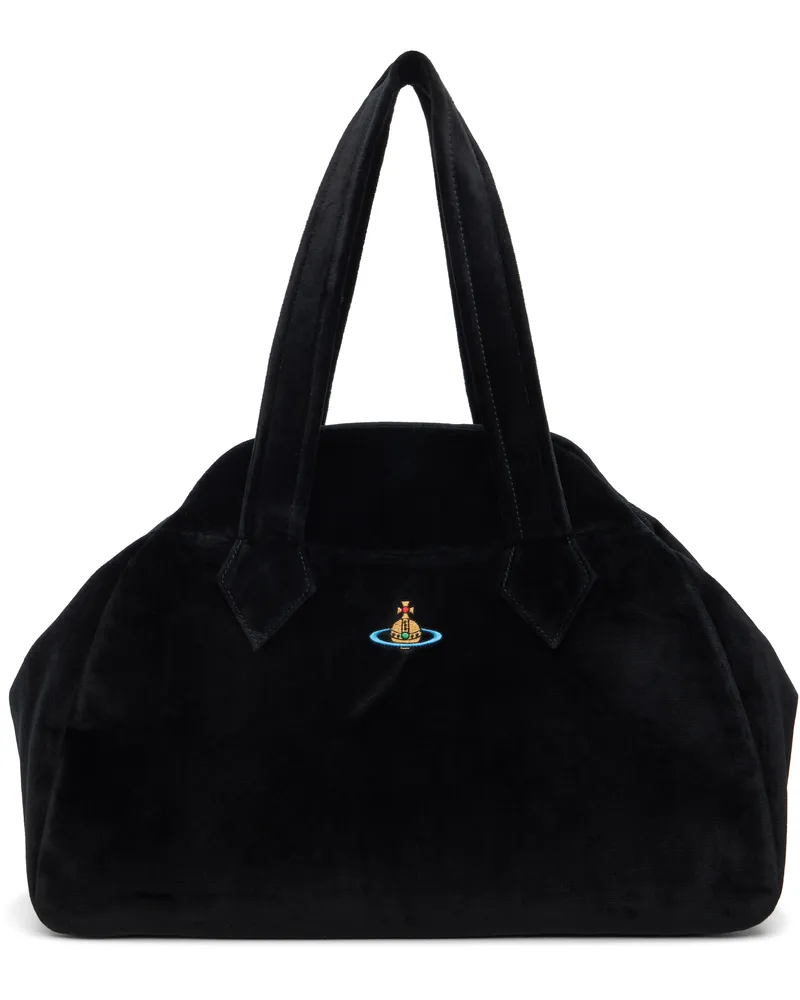 Vivienne Westwood Black Archive Large Bag N401