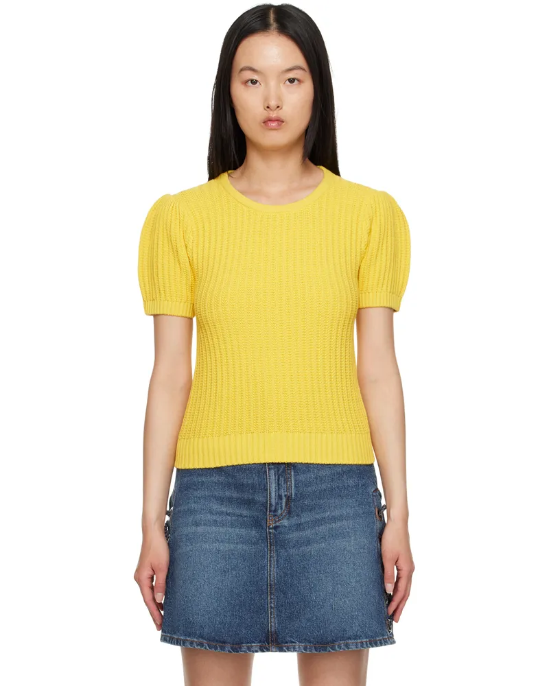 See by Chloé Yellow Rib Sweater 70r