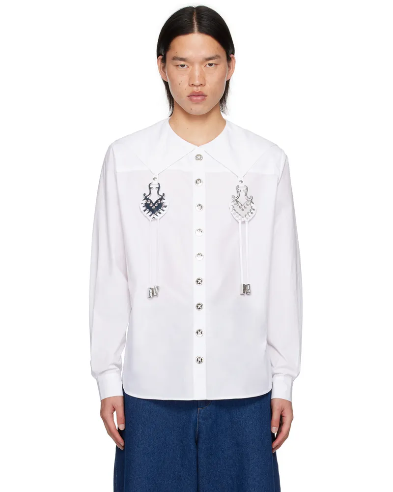 CHOPOVA LOWENA White Ossel Shirt White