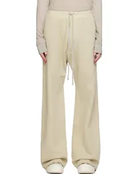 DRKSHDW by Rick Owens Off-White Pusher Sweatpants Pearl