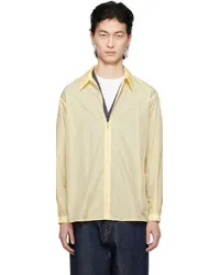 AURALEE Yellow Zip Jacket Light