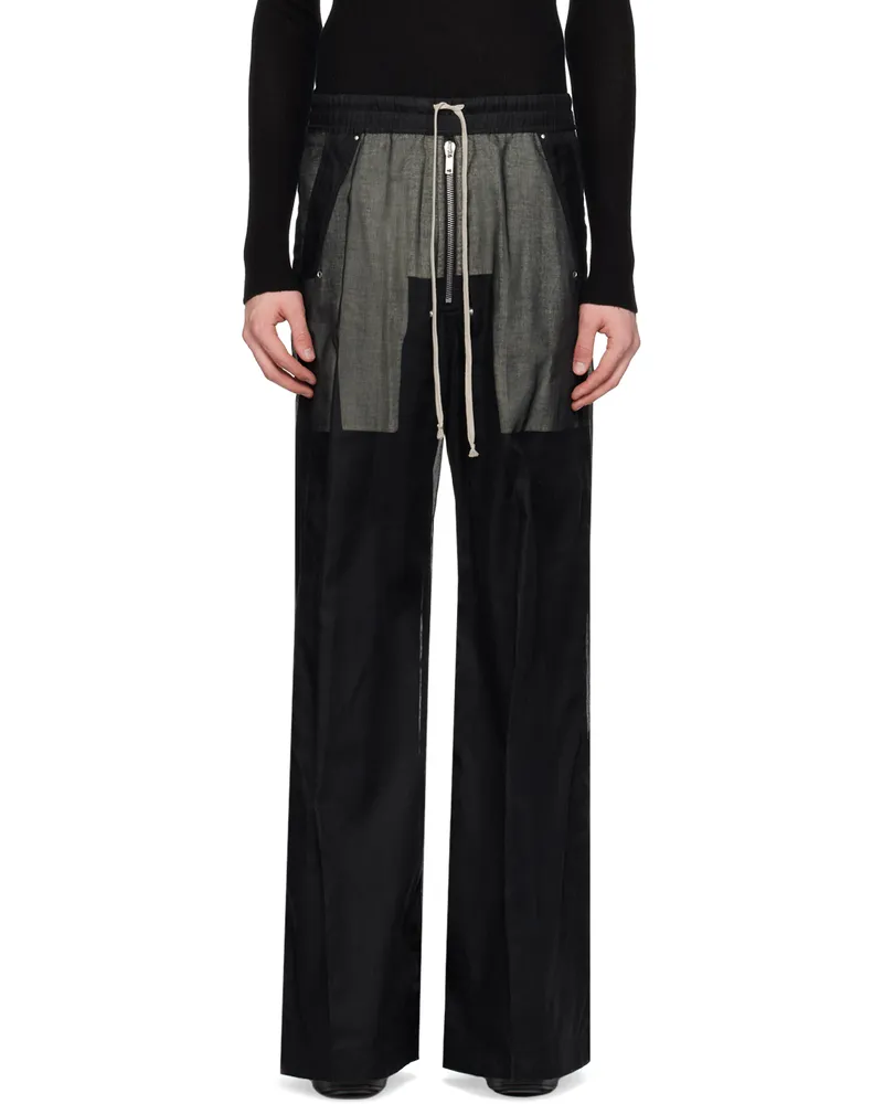 Rick Owens Black Bela Trousers 09