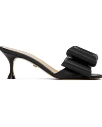 Mach & Mach Black 'Le Cadeau' Nappa 65 Heeled Sandals Black