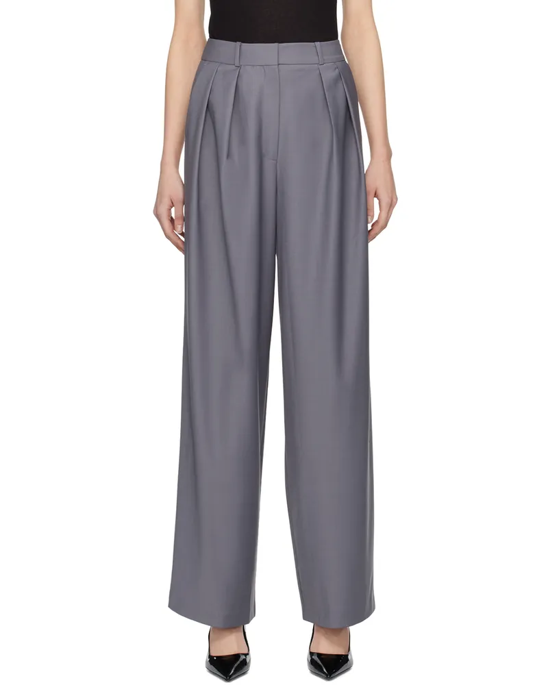 FRANKIE Shop Gray Ripley Trousers Grey