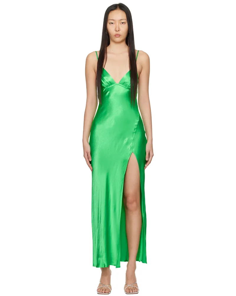 bec & bridge Green Ren Maxi Dress Emerald