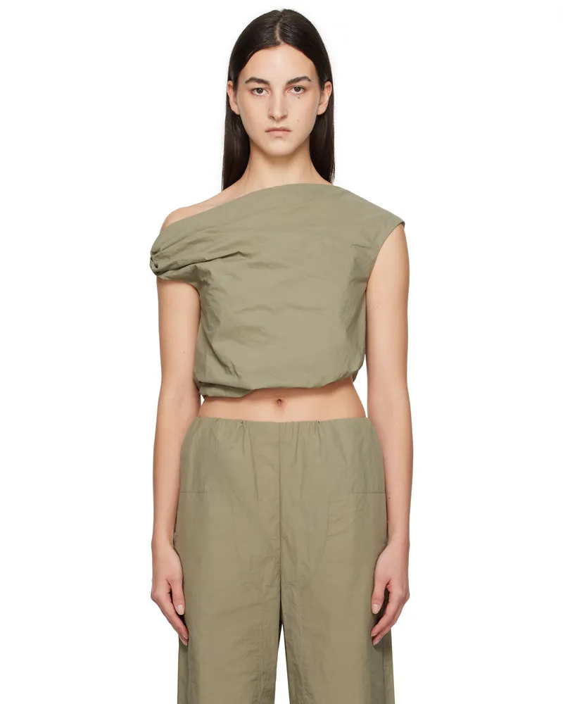 Paris Georgia Khaki Alice Blouse Clay