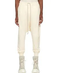 Rick Owens Off-White Champion Edition Sweatpants Natural