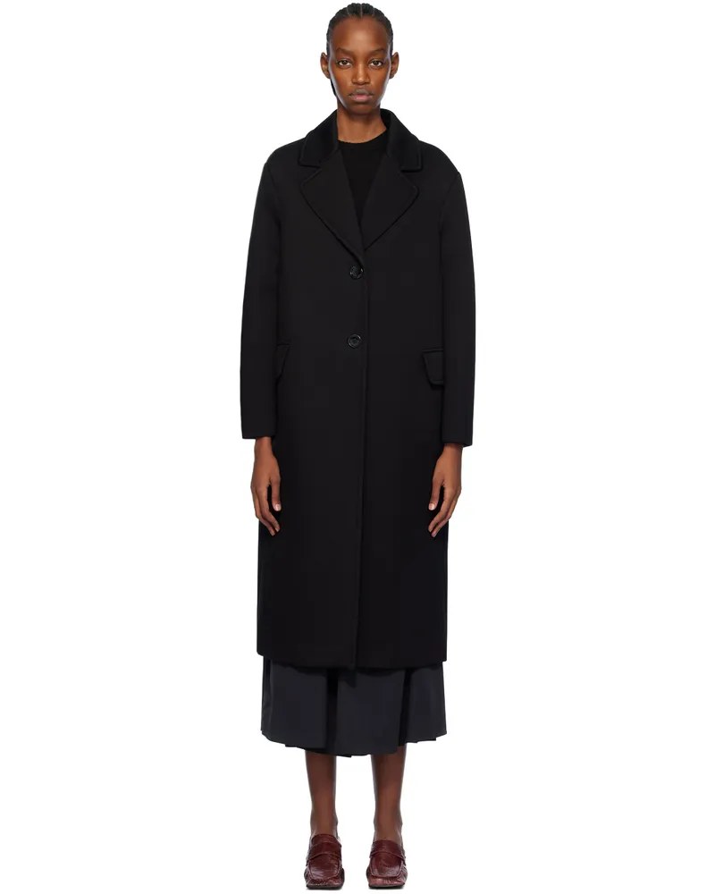 Max Mara Black Radice Coat 002