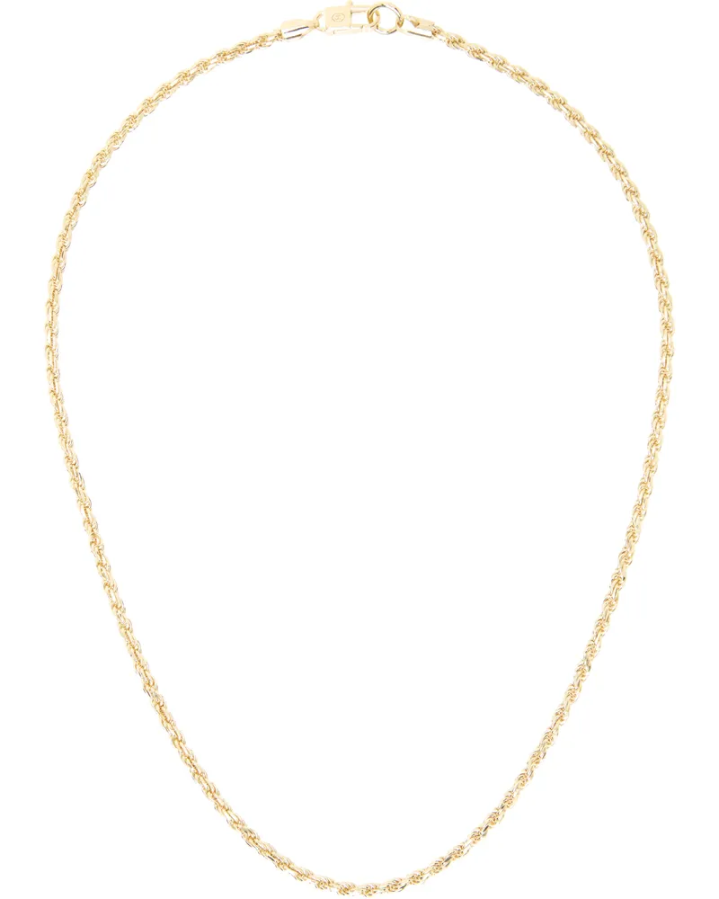 Hatton Labs Gold Twisted Rope Chain S Necklace Gold