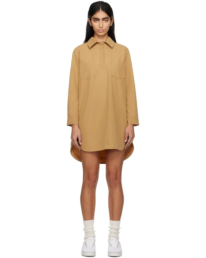 A.P.C. Beige Angela Minidress Baa