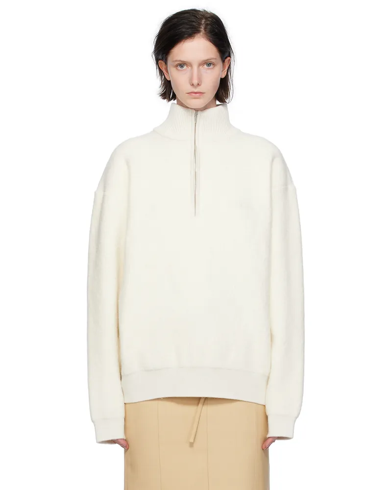 Jacquemus Off-White Le Papier 'La Maille Berger' Sweater 100
