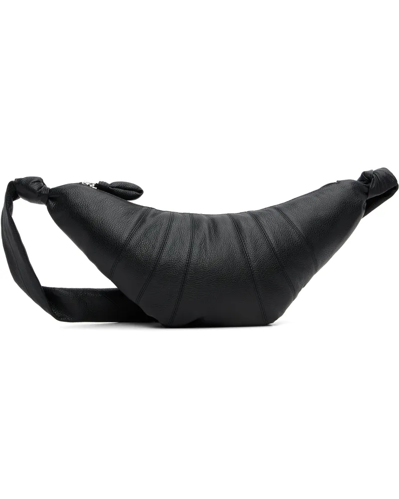 Christophe Lemaire Black Medium Croissant Bag Bk999