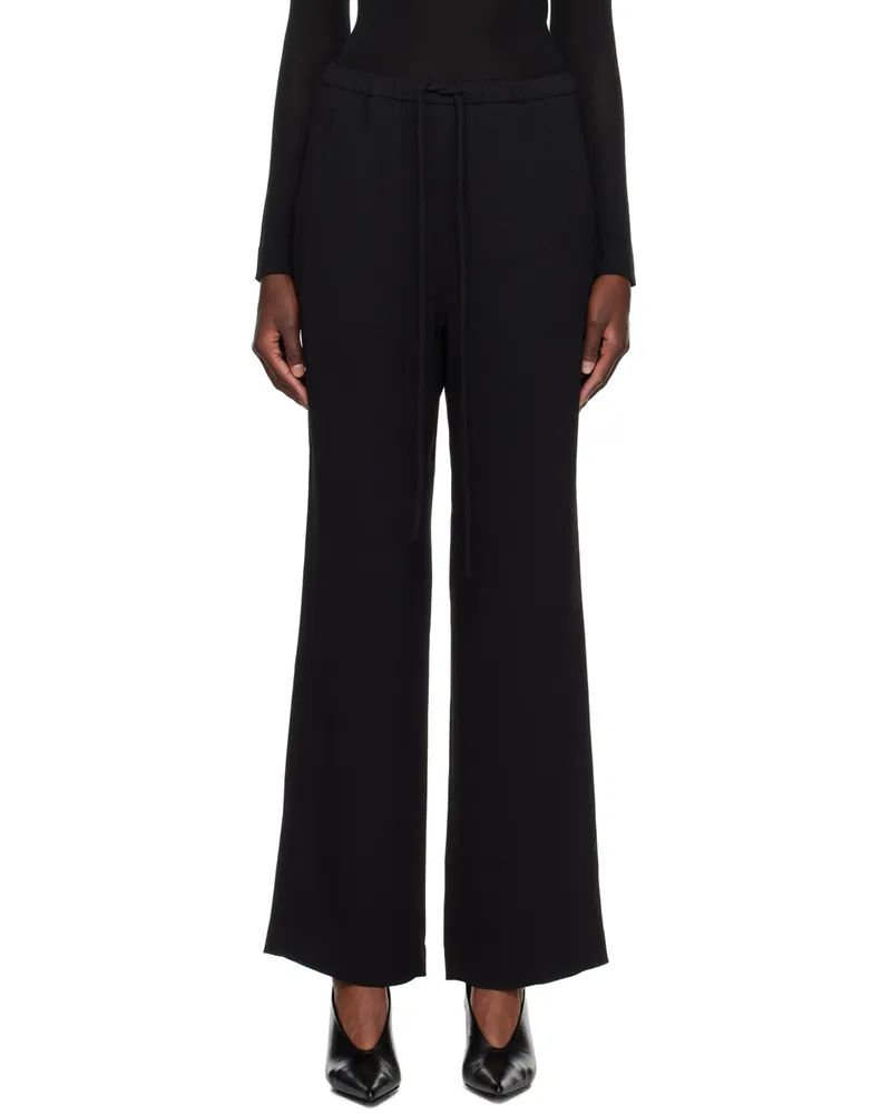 Nanushka Black Polyka Trousers Black