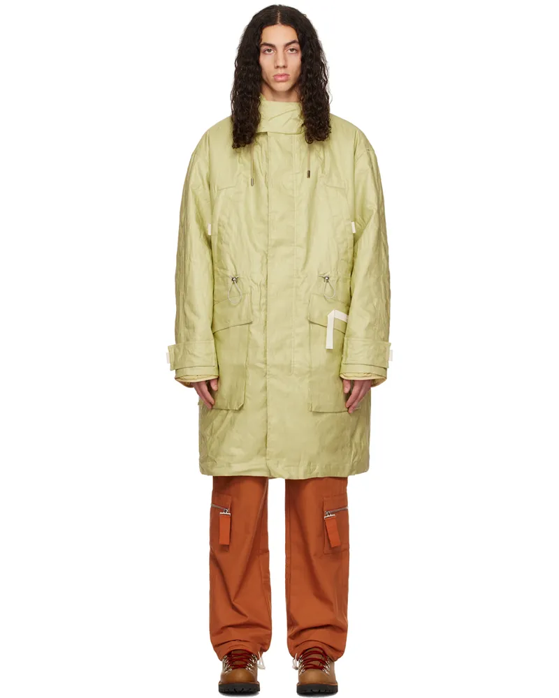 Jacquemus Green Le Papier 'La Parka Cozi' Coat Light