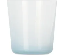 Blue Short Cup Glass