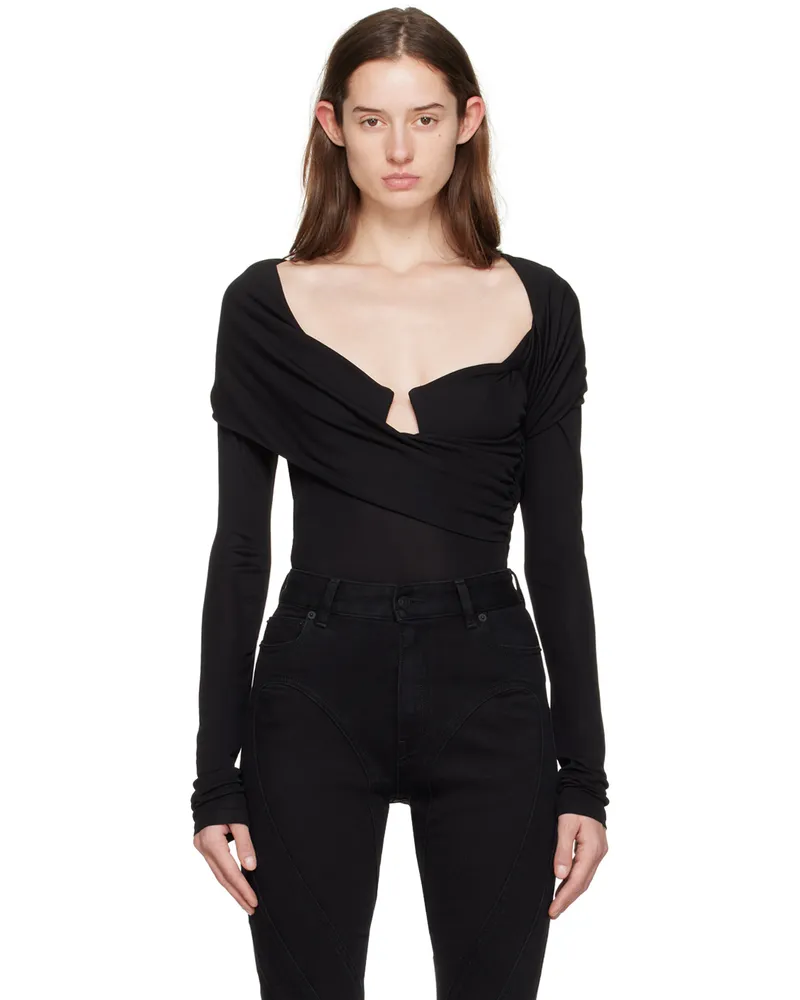 Paris Georgia Black Otto Bodysuit Black