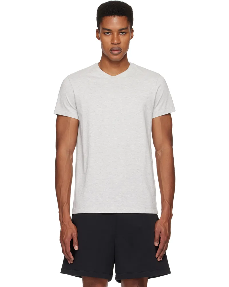 SKIMS Gray SKIMS Cotton Classic T-shirt Light