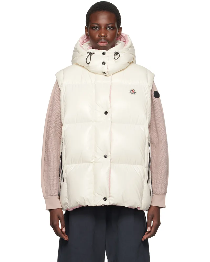 Moncler Off-White Luzule Down Vest 034