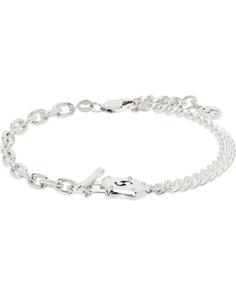 Stolen Girlfriends Club Shield Bracelet Sterling