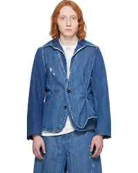 Adererror Blue Alviat Denim Blazer Blue