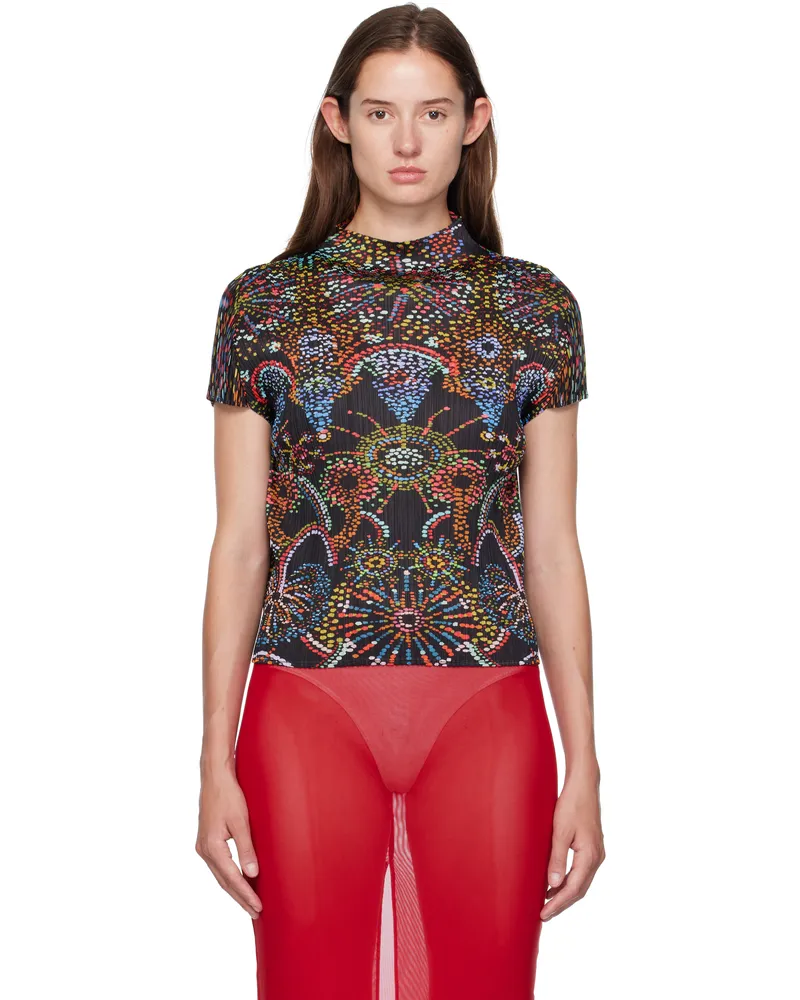 Issey Miyake Black June Light Festival T-shirt 15