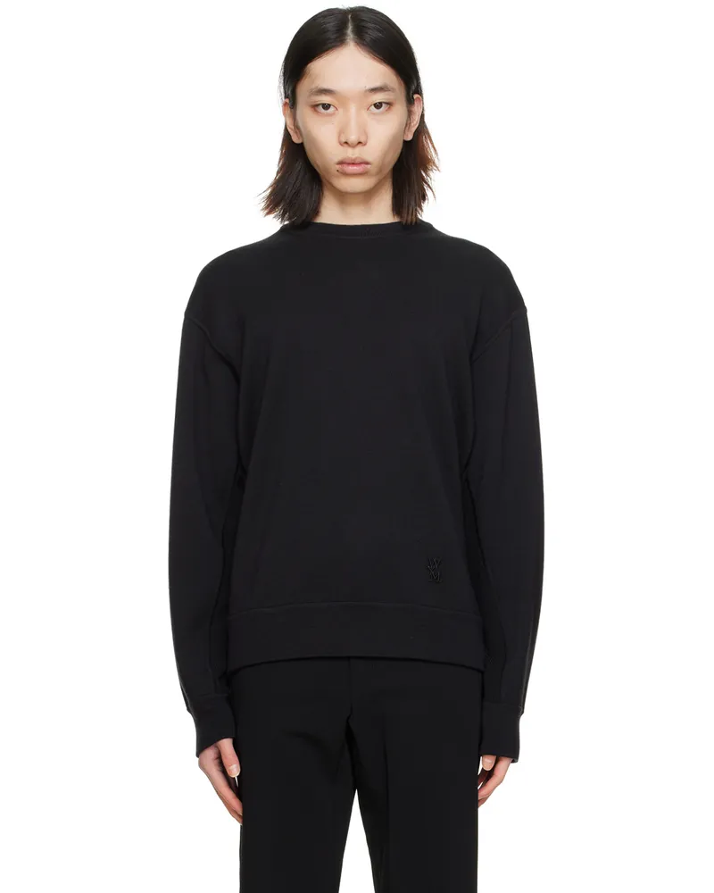 Wooyoungmi Gray Patch Sweater 504g