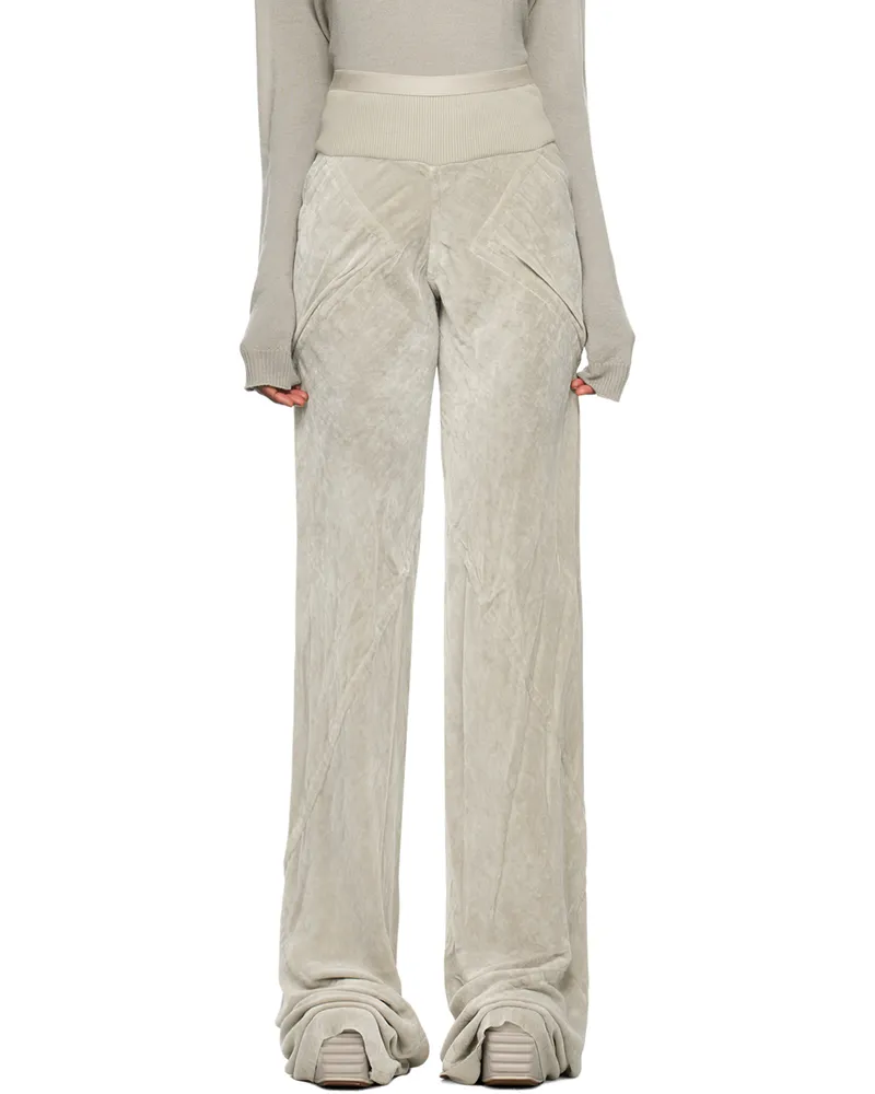 Rick Owens Off-White Bias Trousers 08