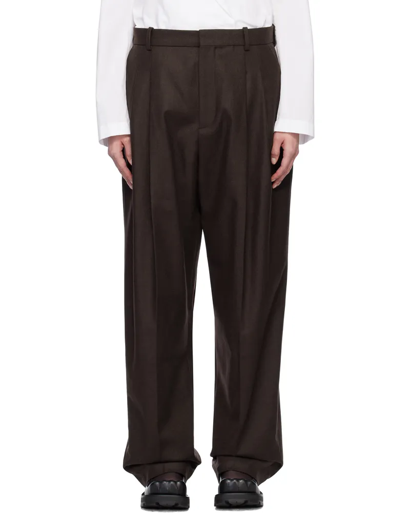 Charles Jeffrey Loverboy Brown Edinburgh Trousers Brown