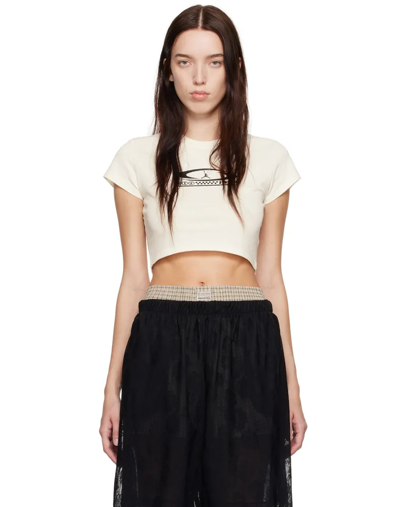 Nike Off-White Travis Scott Edition Slim T-Shirt Sail