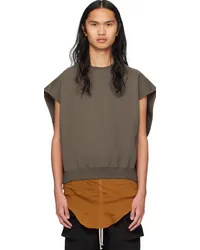 DRKSHDW by Rick Owens Gray Jumbo Tatlin Sweatshirt Dust