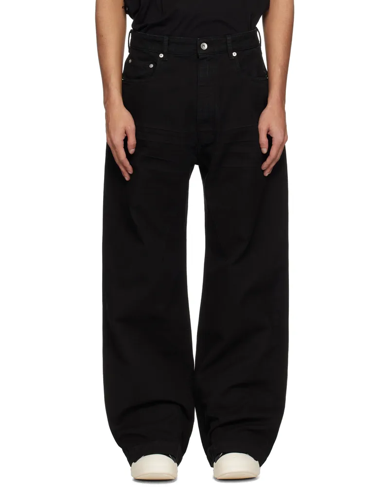 DRKSHDW by Rick Owens Black Hollywood Geth Jeans 09