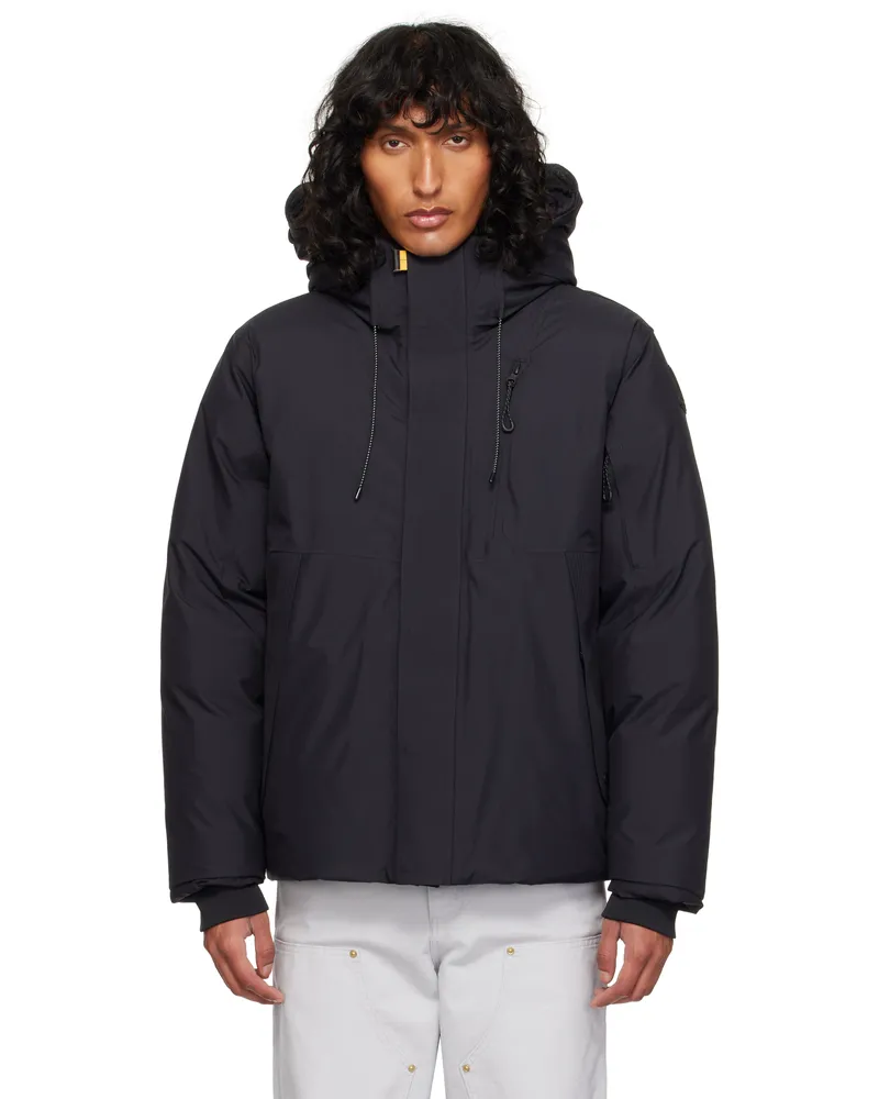 Parajumpers Black Helo Down Jacket 0541