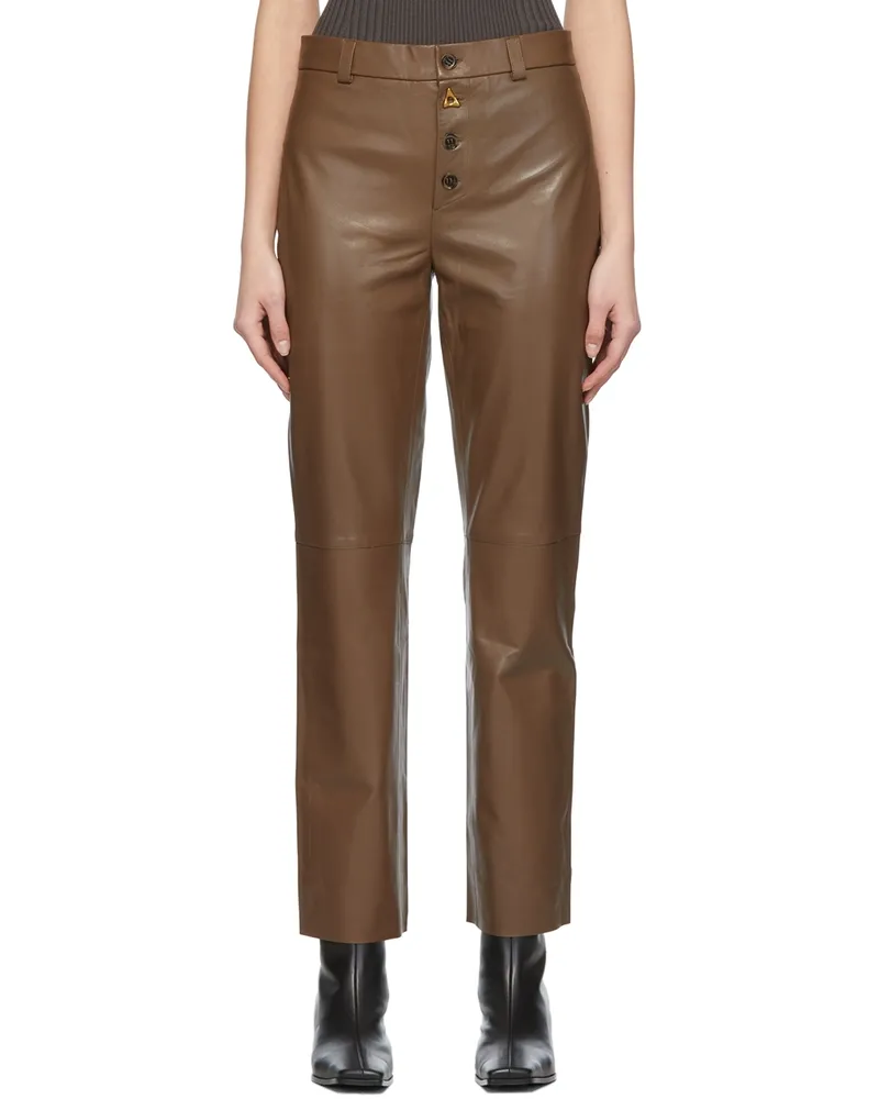 AERON Taupe Georgia Trousers 230