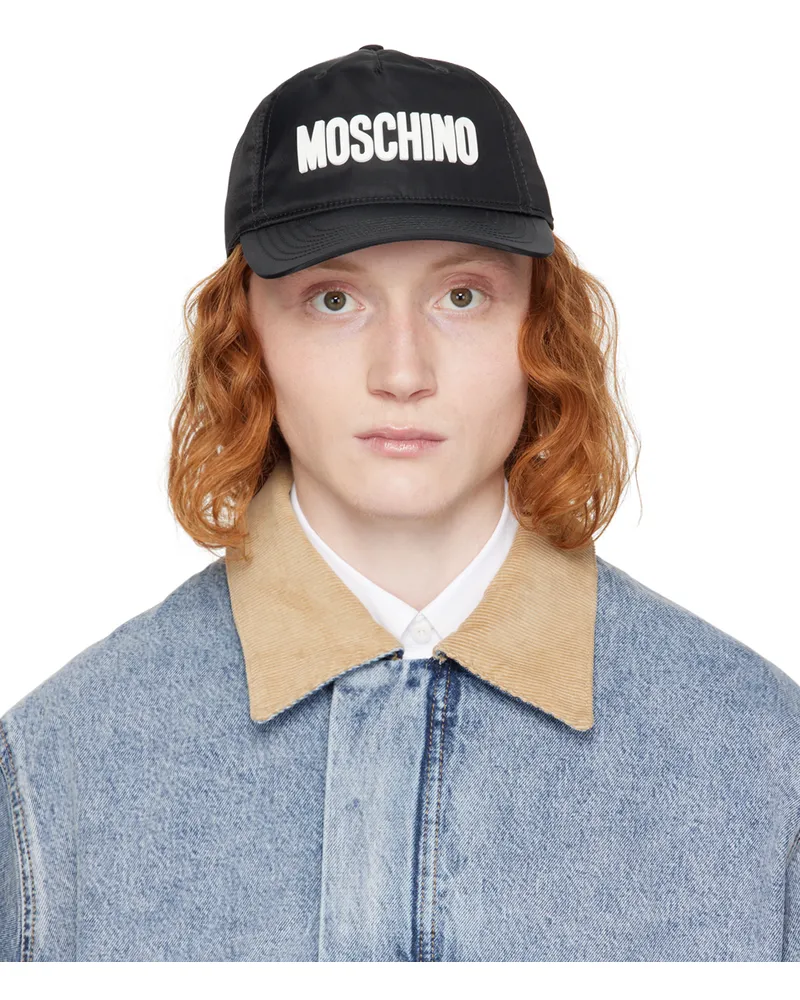 Moschino Black Logo Cap A1555