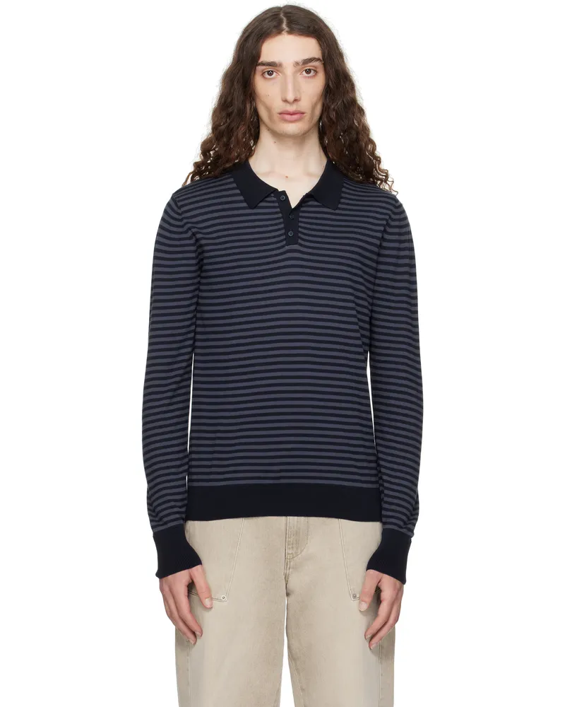 Paloma Wool Navy Hugo II Polo 135navy