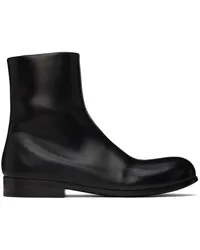 Marsèll Black Capozucca Ankle Boots Black