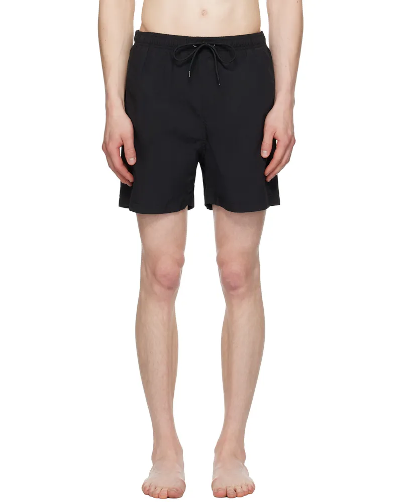 Norse Projects Black Hauge Recycled Nylon Swim Shorts Black9999
