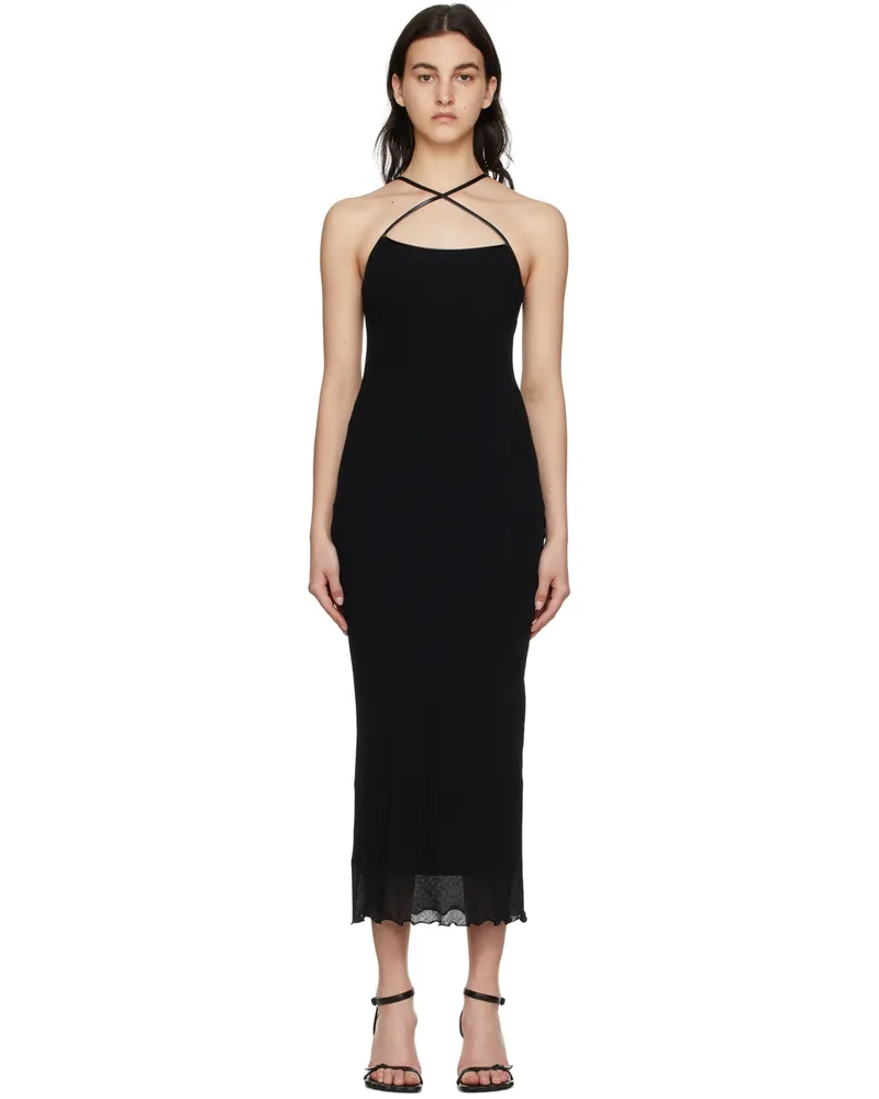16ARLINGTON Black Arya Long Dress Black