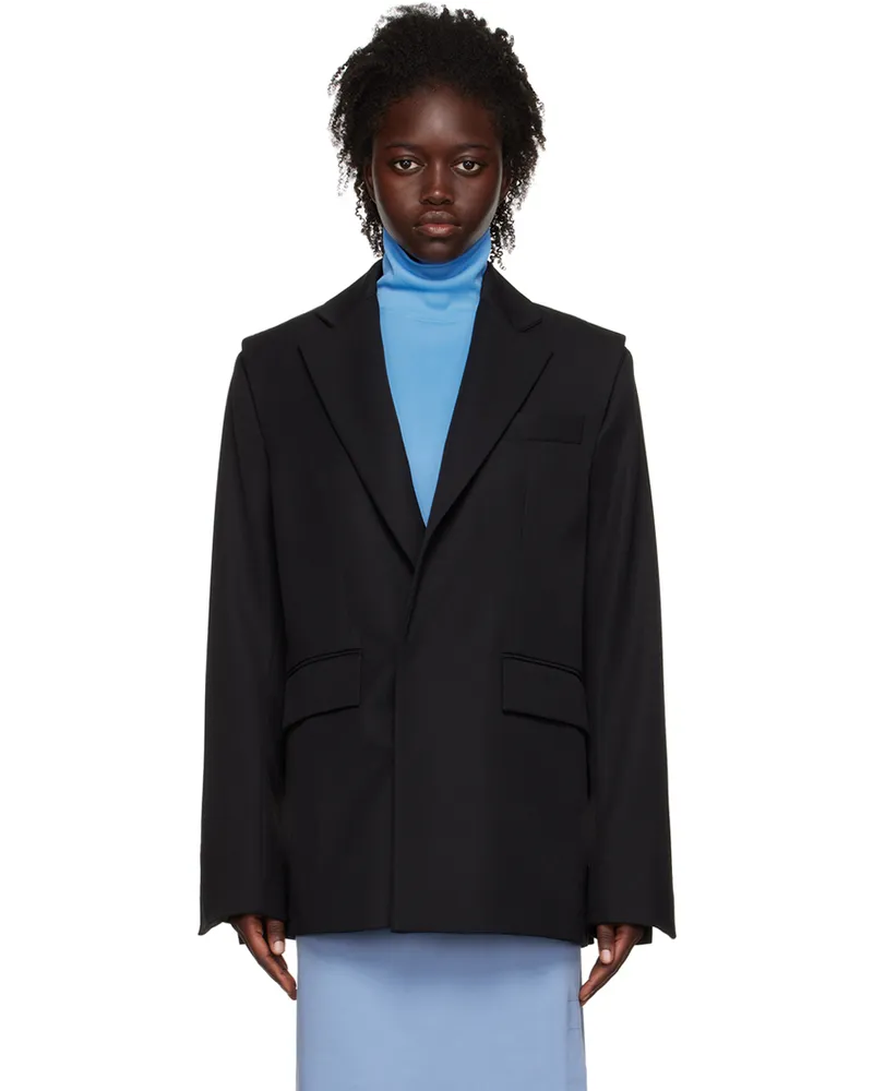 Bianca Saunders Black Marv Blazer Black