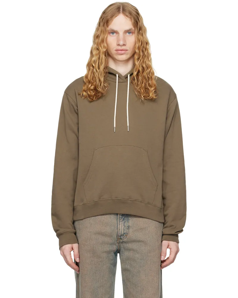 John Elliott + Co Brown Beach Hoodie Mocha