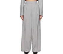 Gray Tailored Trousers