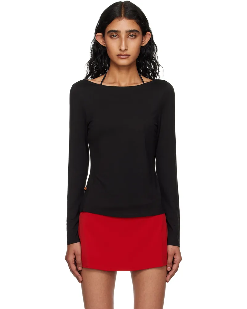 Miaou Black Amelia T-shirt Black