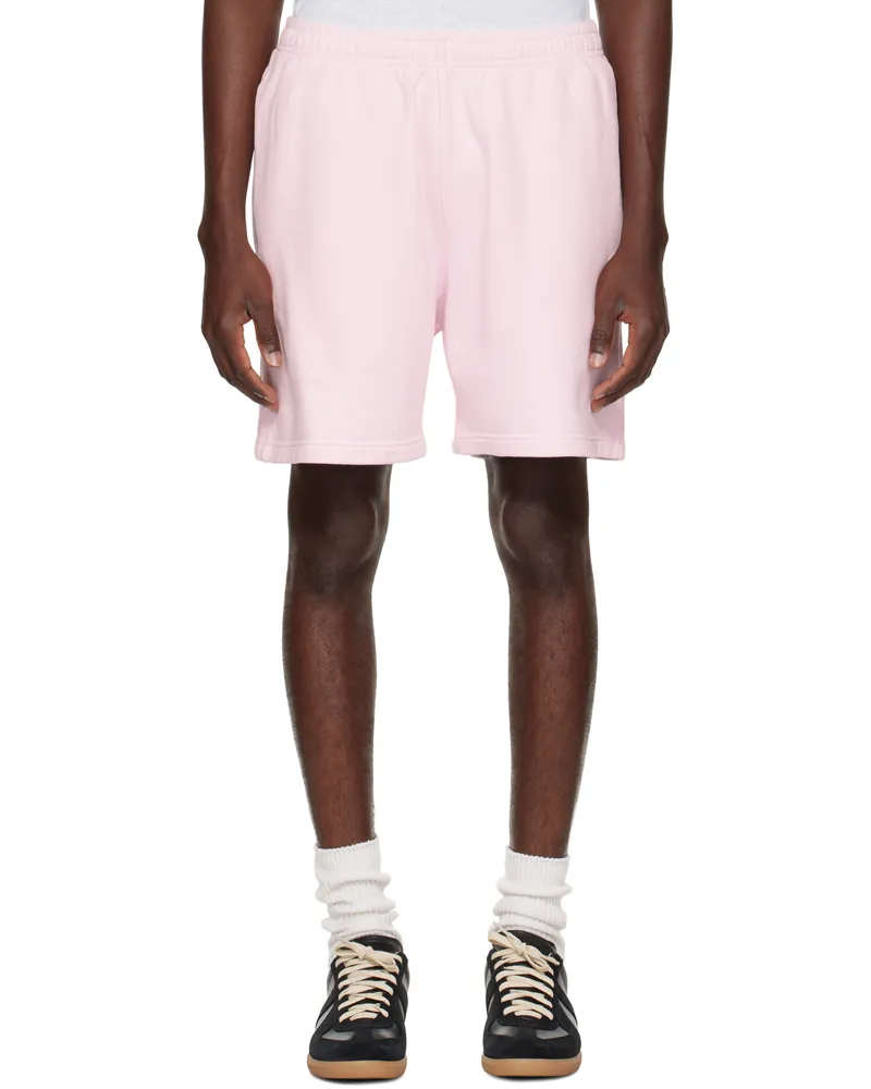 Acne Studios Pink Fleece Shorts Aq8