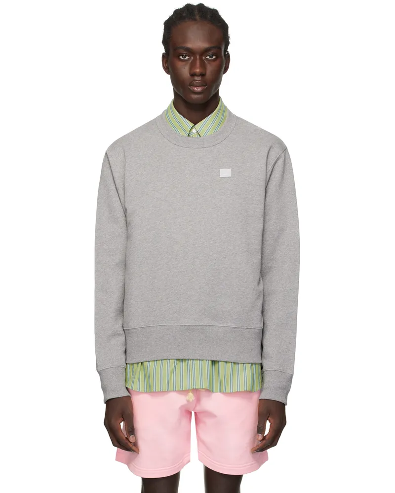 Acne Studios Gray Patch Sweater X92