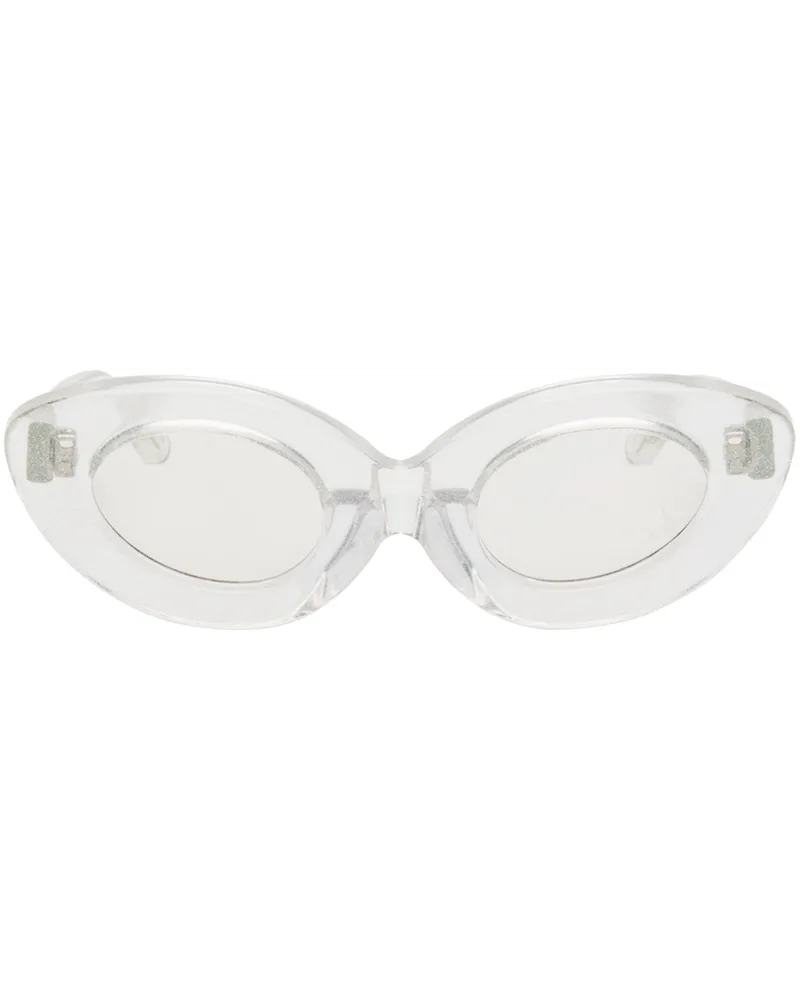 ERL Transparent Betty Sunglasses Glitter