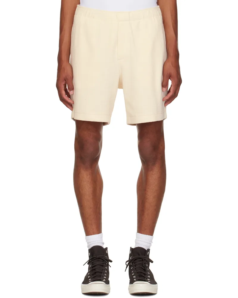 Vince Off-White Drawstring Shorts Bone-112bne