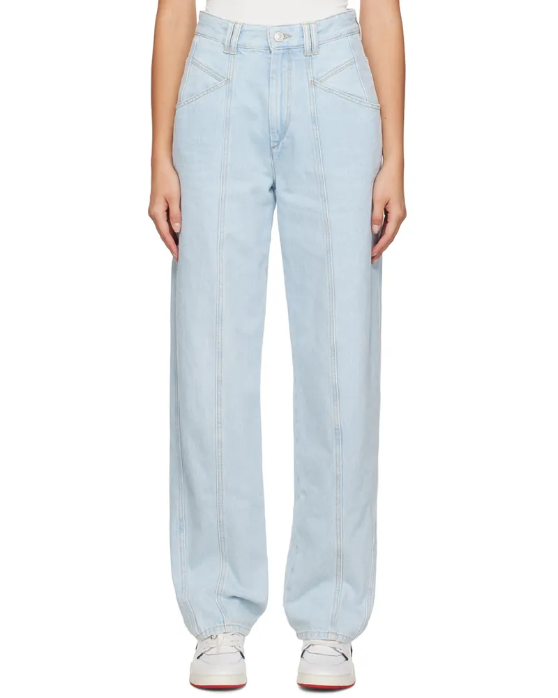Isabel Marant Blue Vetan Jeans 30lu