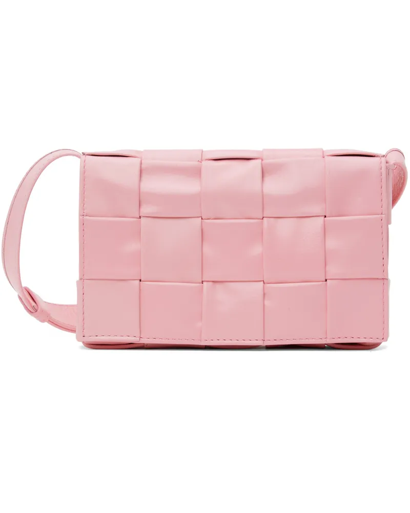 Bottega Veneta Pink Small Cassette Bag 5834