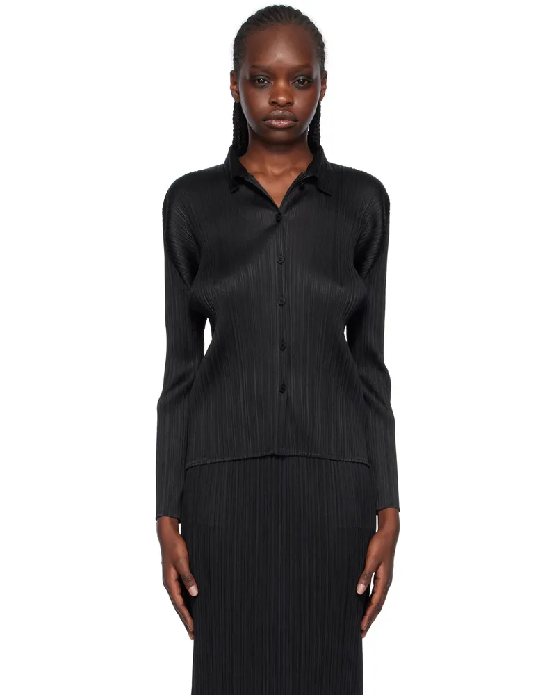 Issey Miyake Black Basics Blouse 15